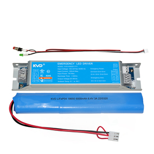DC25-48V 4-15W Emergency LED Driver Tube Lamp Battery Pack Backup Power for Building Panel Lighting